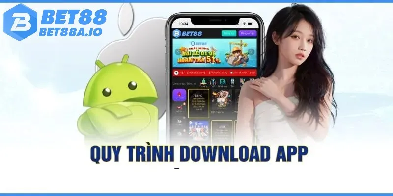 Quy trình tải app về thiết bị Android đơn giản Quy trình tải app về thiết bị Android đơn giản