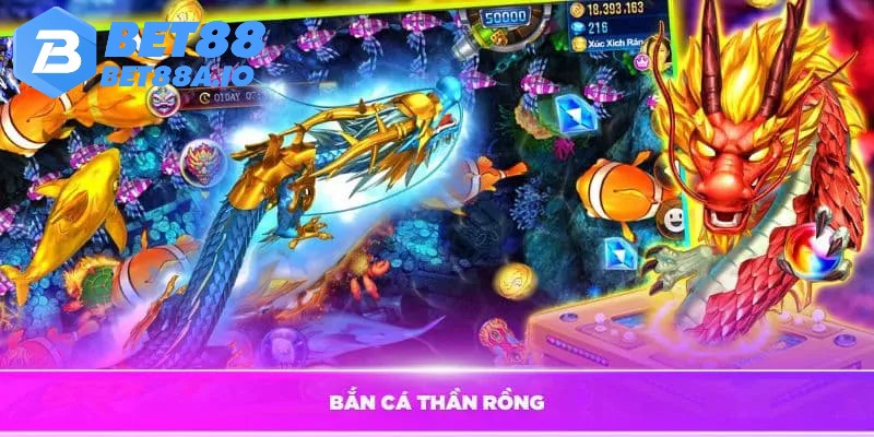 ban ca than rong co he thong sinh vat bien phong phu Bắn cá Thần Rồng có hệ thống sinh vật biển phong phú