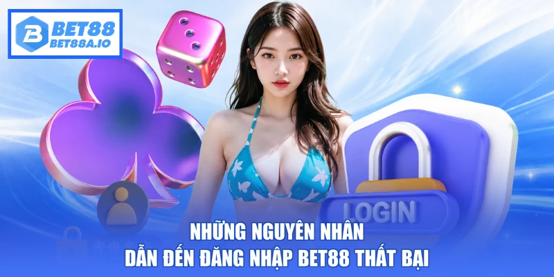 Những nguyên nhân dẫn đến đăng nhập Bet88 thất bại